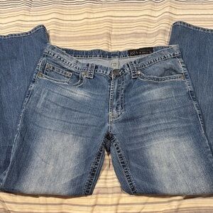 Casual Blue Denim Jeans for Men